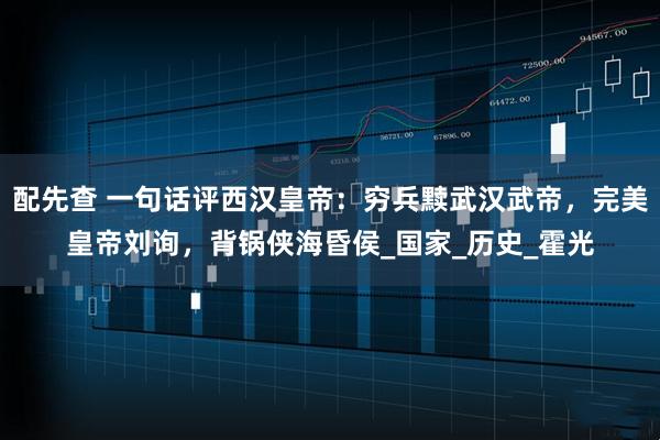配先查 一句话评西汉皇帝：穷兵黩武汉武帝，完美皇帝刘询，背锅侠海昏侯_国家_历史_霍光