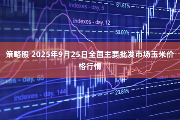 策略股 2025年9月25日全国主要批发市场玉米价格行情